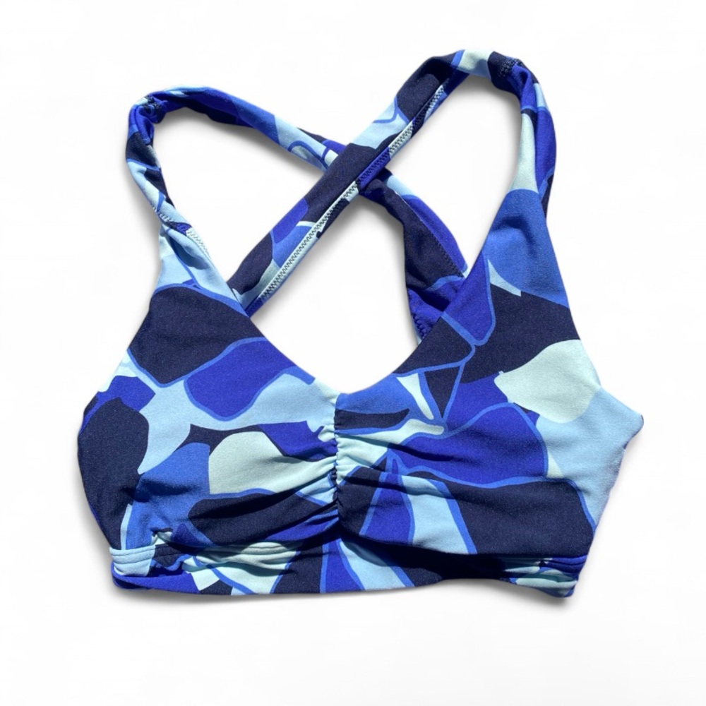 Aerie Blue and Navy Bra Top